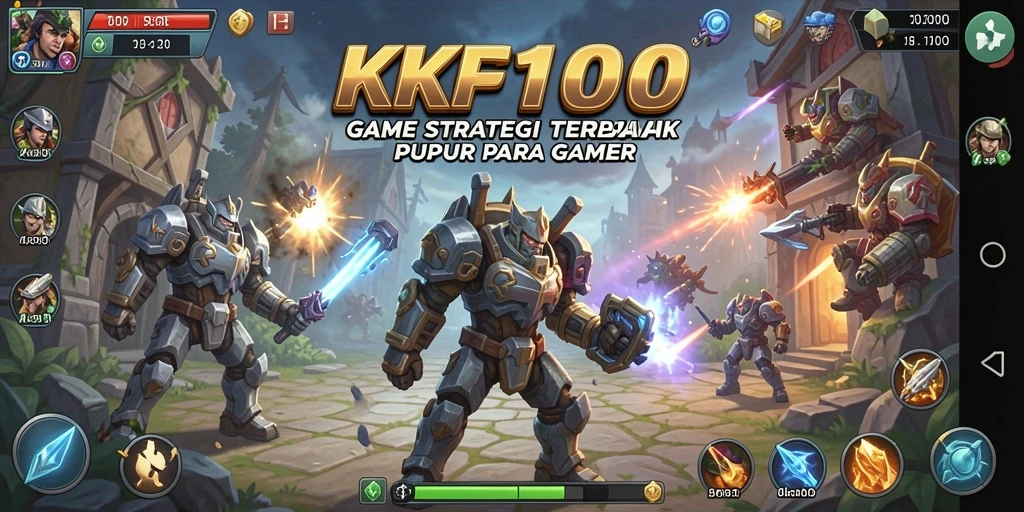 Tangkapan layar KPK100 menunjukkan aksi strategis yang mendebarkan.