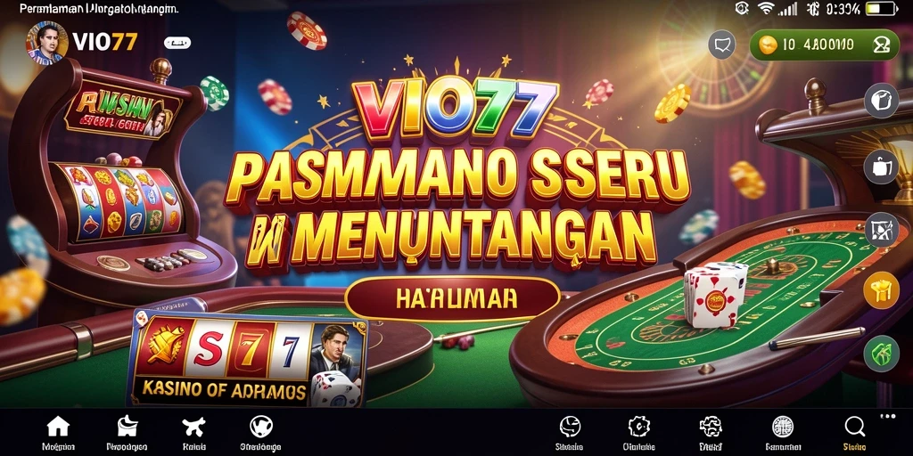 Tampilan gameplay VIO77 yang menakjubkan dan mendebarkan.